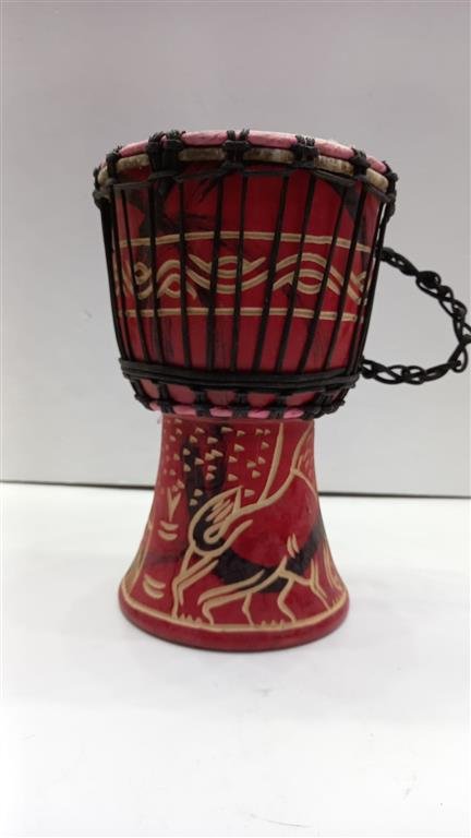 Drum (Djembe) Size Height 26cm X Top Diameter 17cm - Image 6