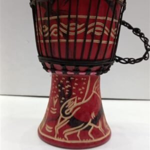 Drum (Djembe) Size Height 26cm X Top Diameter 17cm