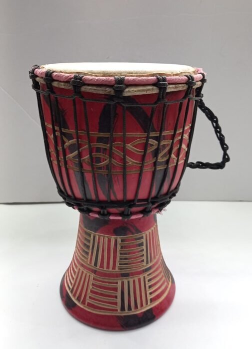 Drum (Djembe) Size Height 26cm X Top Diameter 17cm - Image 4