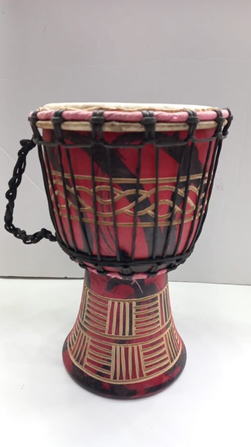 Drum (Djembe) Size Height 26cm X Top Diameter 17cm - Image 3