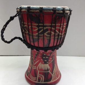 Drum (Djembe) Size Height 26cm X Top Diameter 17cm