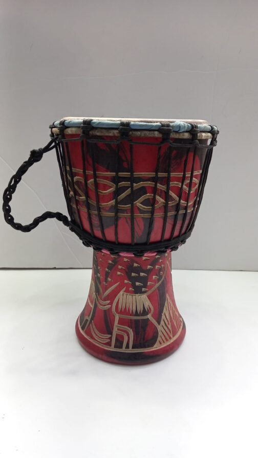 Drum (Djembe) Size Height 26cm X Top Diameter 17cm - Image 2