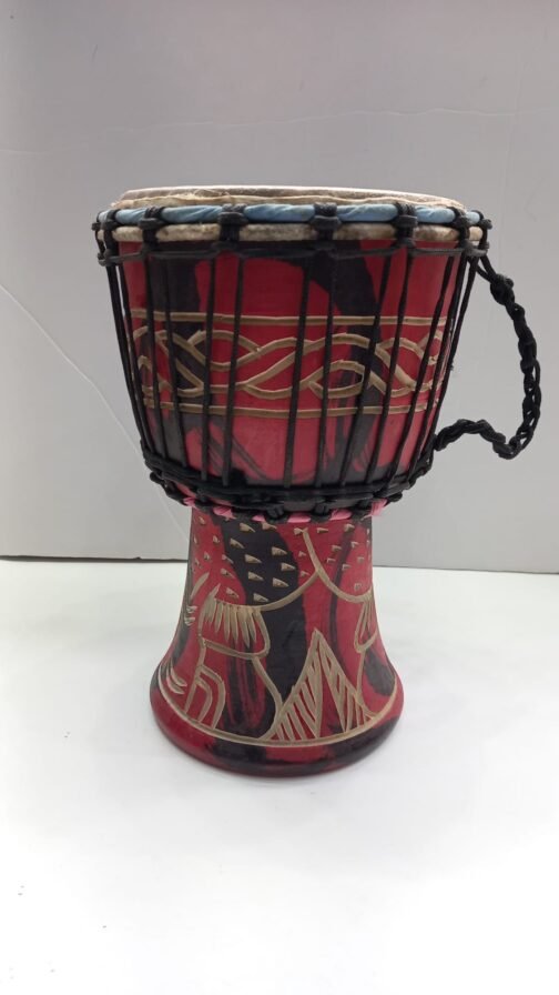 Drum (Djembe) Size Height 26cm X Top Diameter 17cm - Image 4