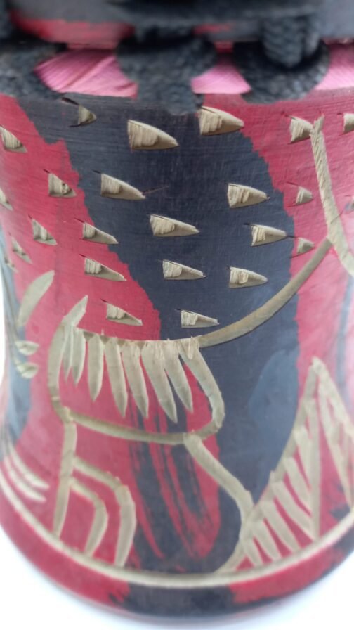 Drum (Djembe) Size Height 26cm X Top Diameter 17cm - Image 5