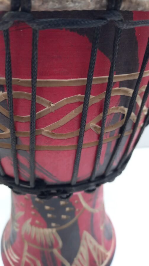 Drum (Djembe) Size Height 26cm X Top Diameter 17cm - Image 3