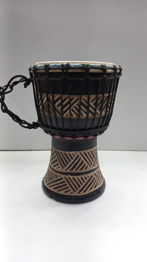 Drum (Djembe) Size Height 26cm X Top Diameter 17cm - Image 2