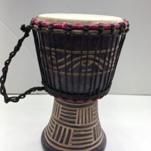 Drum (Djembe) Size Height 26cm X Top Diameter 17cm