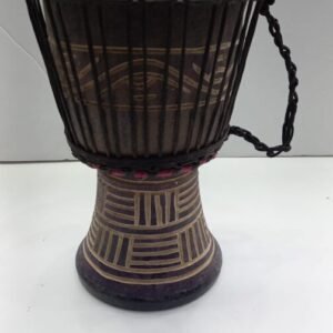 Drum (Djembe) Size Height 26cm X Top Diameter 17cm