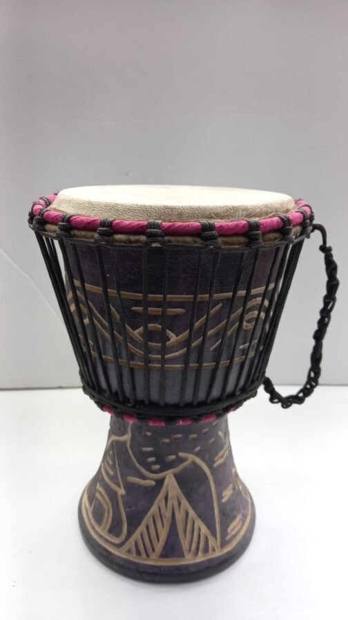 Drum (Djembe) Size Height 26cm X Top Diameter 17cm - Image 2