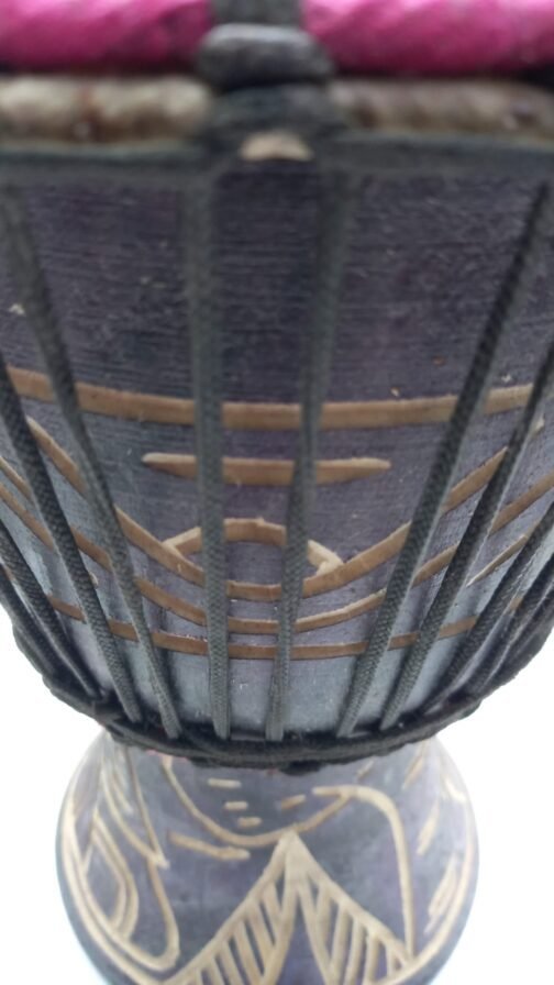 Drum (Djembe) Size Height 26cm X Top Diameter 17cm - Image 4