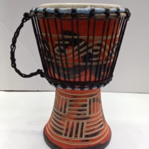 Drum (Djembe) Size Height 26cm X Top Diameter 17cm