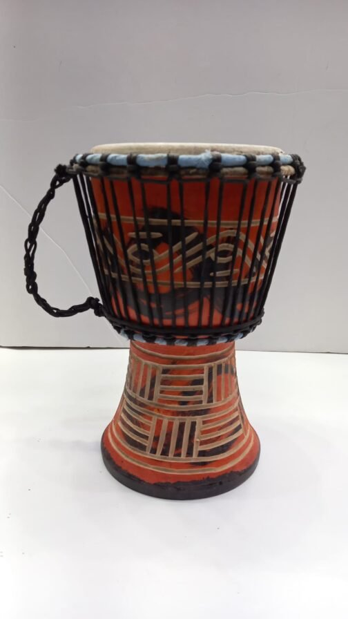 Drum (Djembe) Size Height 26cm X Top Diameter 17cm - Image 2