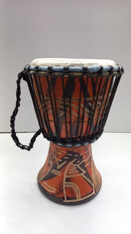 Drum (Djembe) Size Height 26cm X Top Diameter 17cm - Image 3