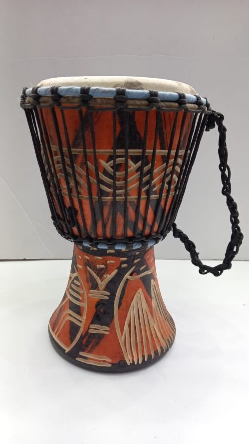 Drum (Djembe) Size Height 26cm X Top Diameter 17cm - Image 2