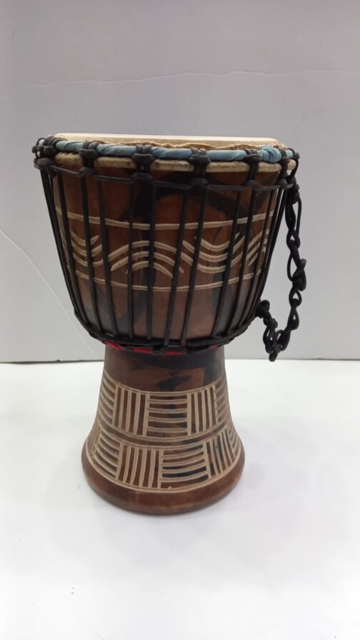 Drum (Djembe) Size Height 26cm X Top Diameter 17cm - Image 3