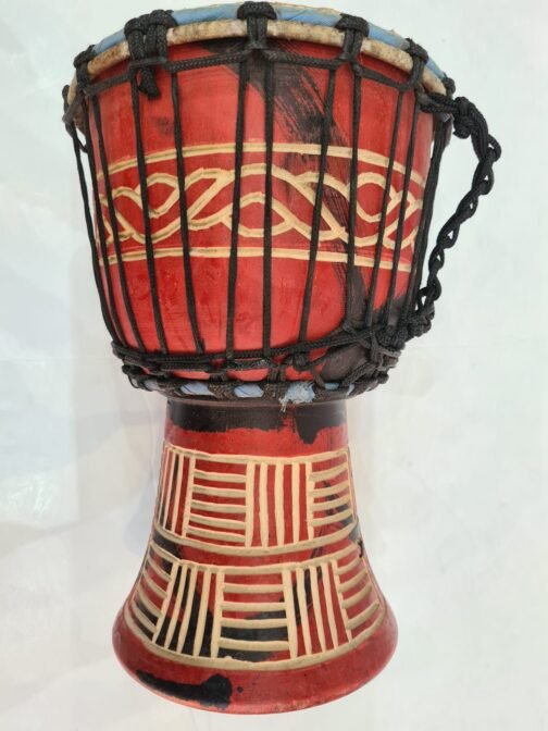 Drum (Djembe) Size Height 26cm X Top Diameter 17cm - Image 7