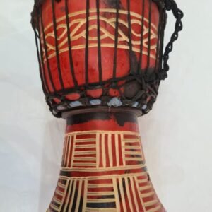 Drum (Djembe) Size Height 26cm X Top Diameter 17cm