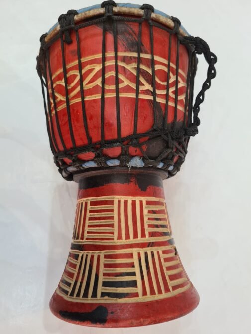 Drum (Djembe) Size Height 26cm X Top Diameter 17cm - Image 2