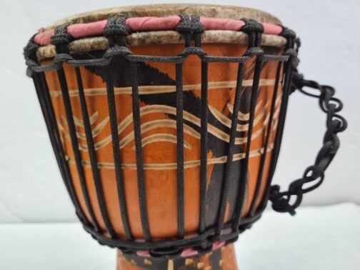 Drum (Djembe) Size Height 26cm X Top Diameter 17cm - Image 3