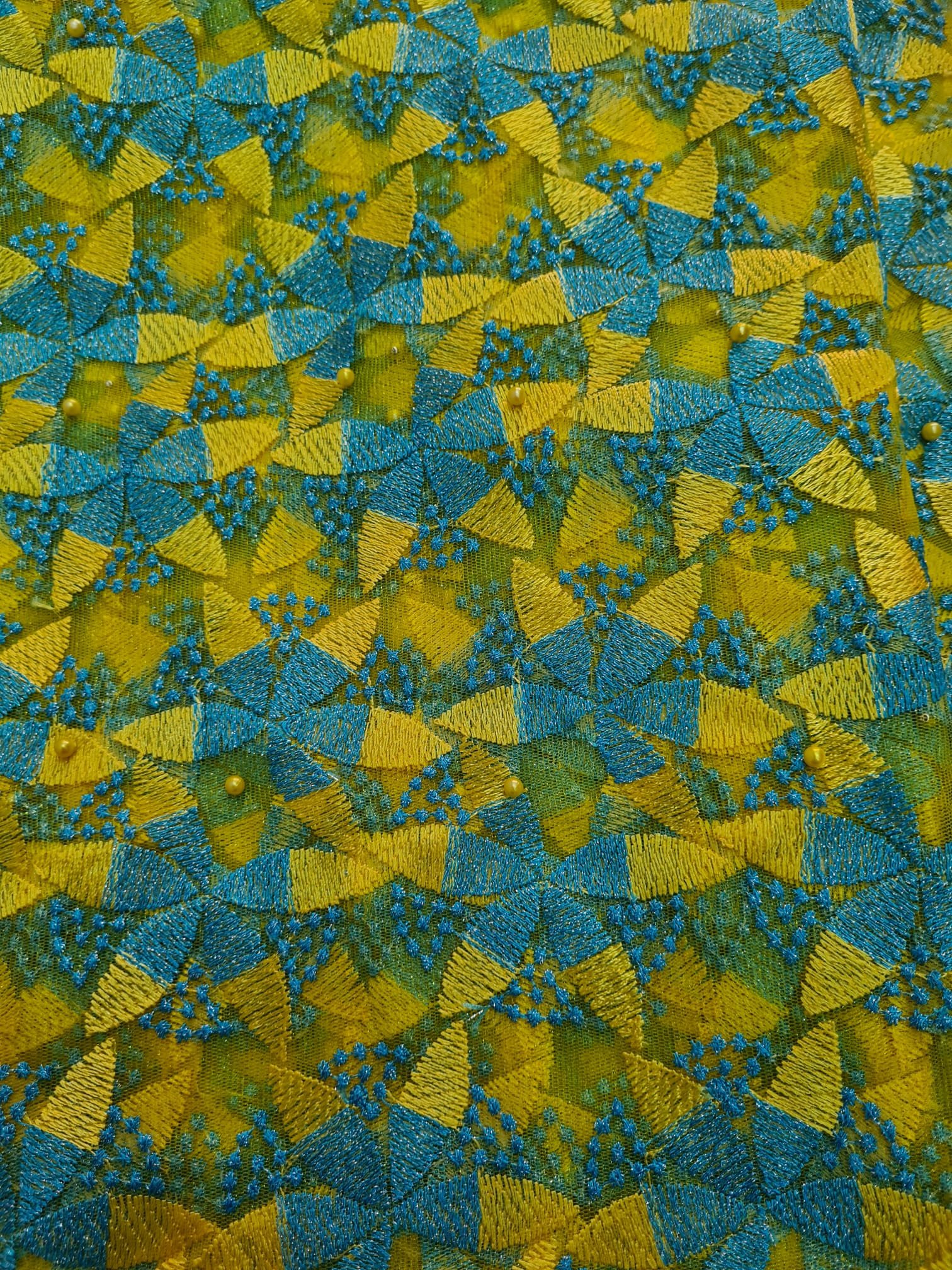 Exclusive African Lace 5 Yards – Premium quality- unique and beautiful design - Image 3
