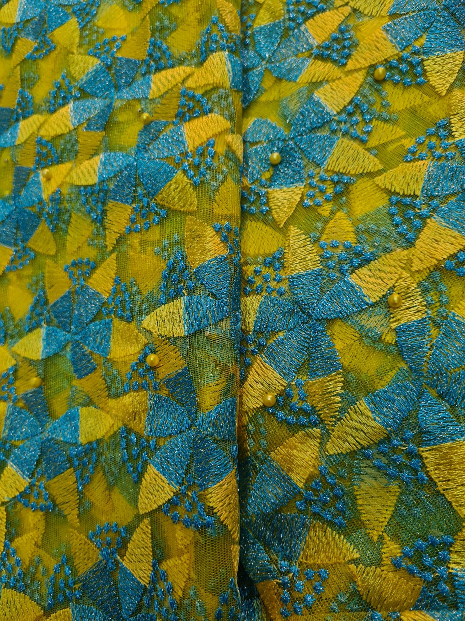 Exclusive African Lace 5 Yards – Premium quality- unique and beautiful design - Image 4