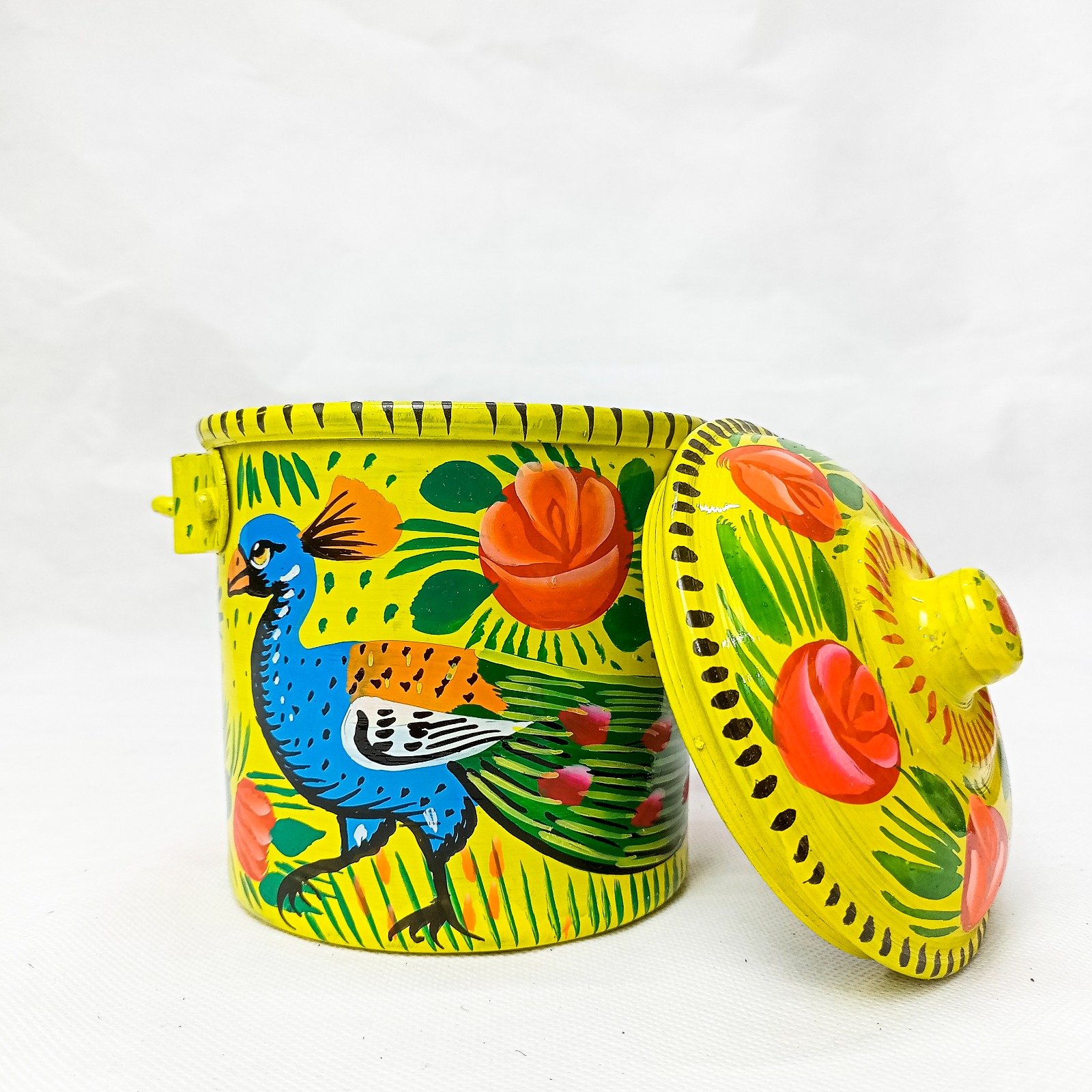 Truck Art Milk Bucket (Size : 14cmx11cm) - Image 4