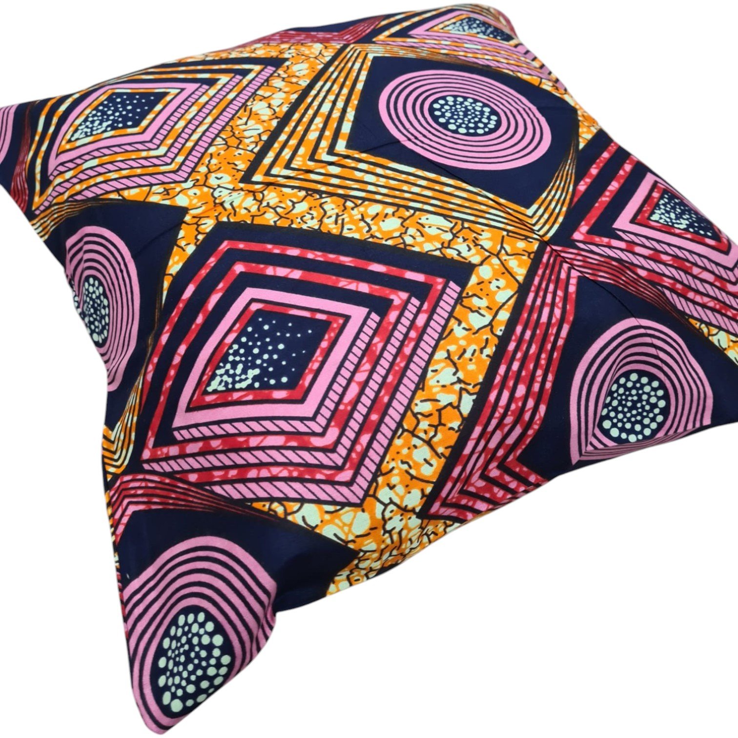 African Print Cushion Cover - Image 3
