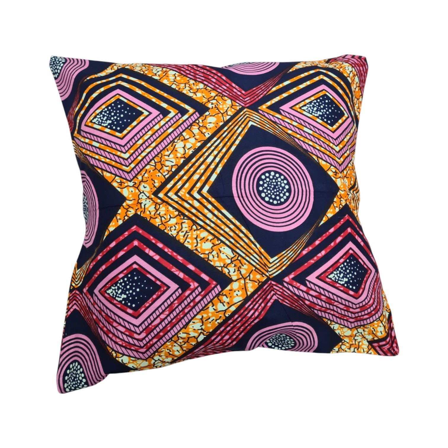 African Print Cushion Cover - Image 2