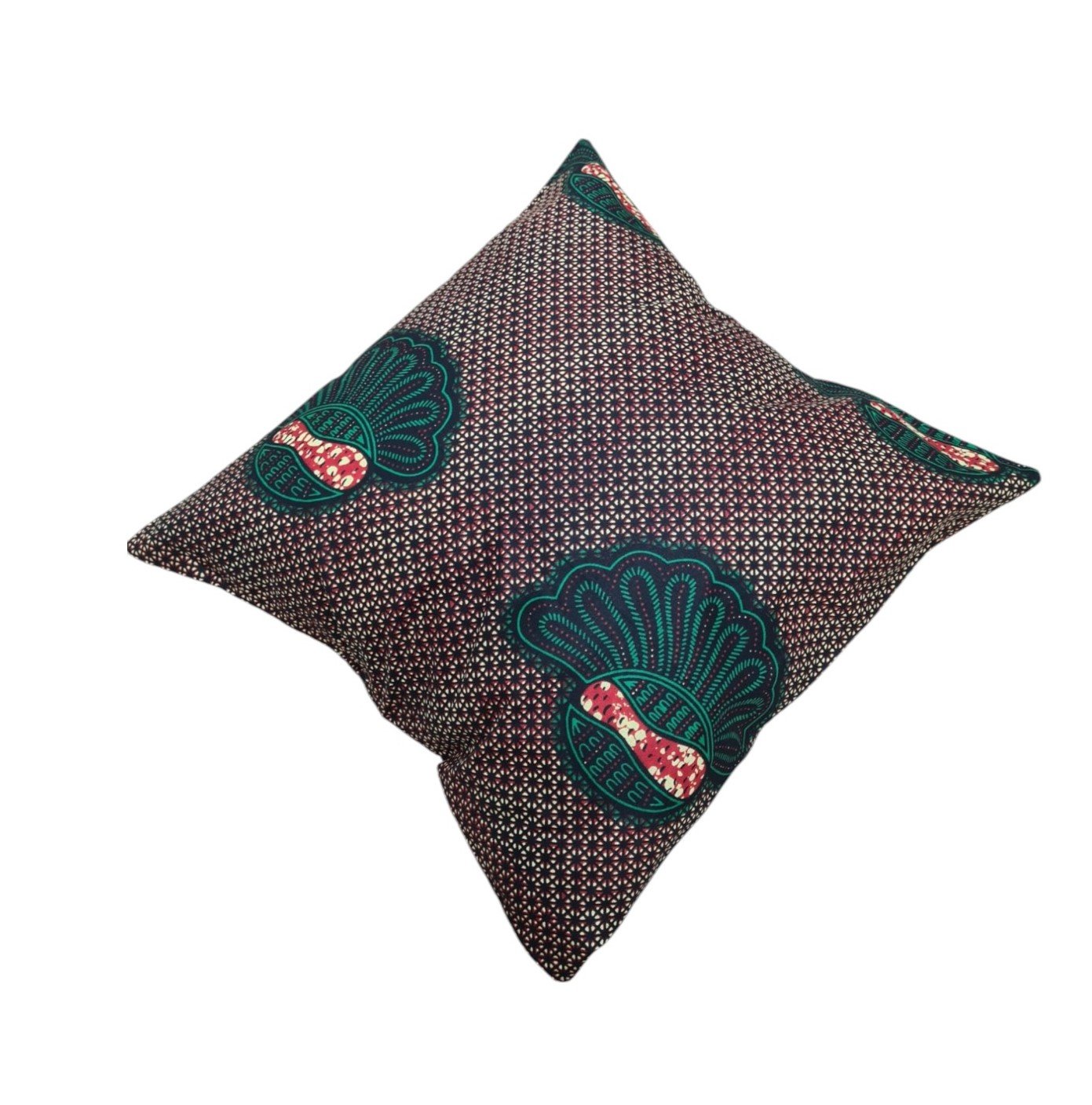 African Print Cushion Cover - Image 3