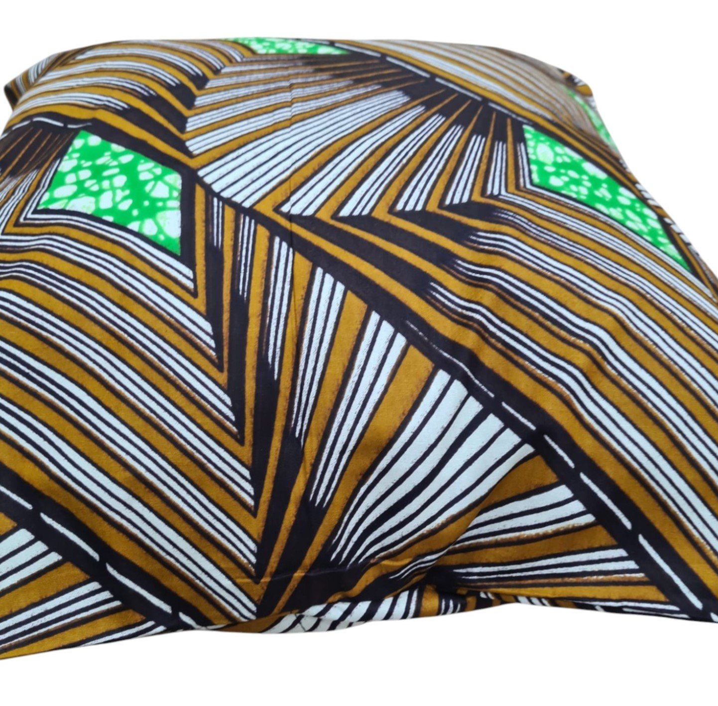 African Print Cushion Cover - Image 3