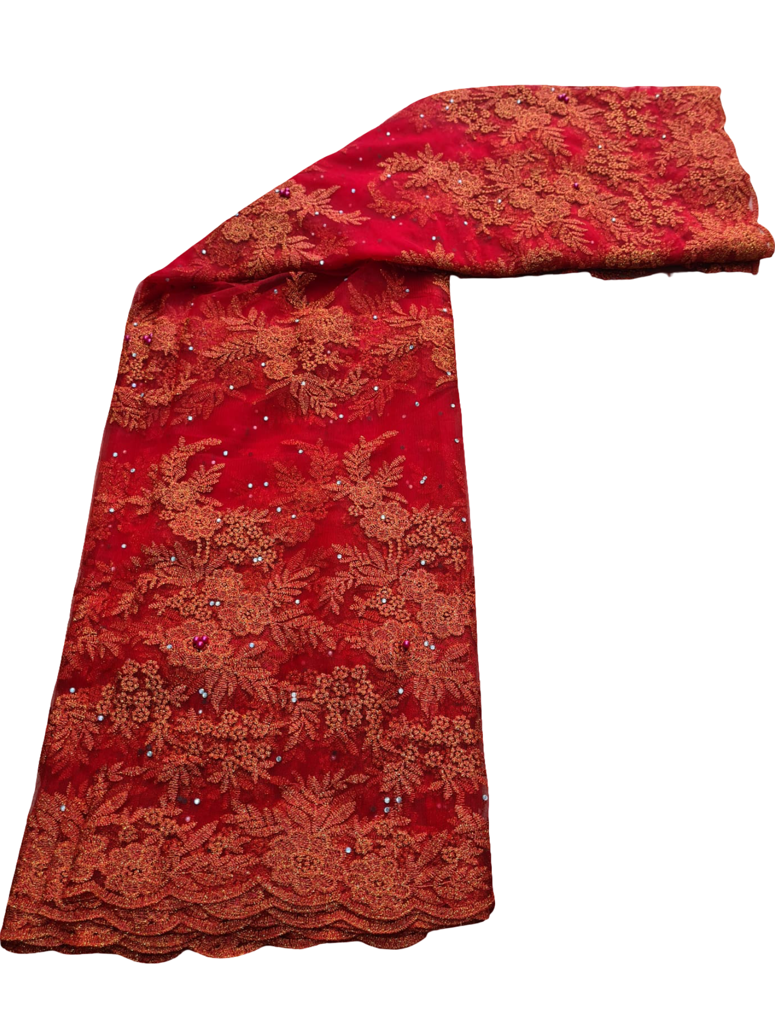 African Lace 5 Yards - Image 6