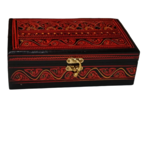 Naqsheen Jewellery Box Size (L-20cm, W-12cm, H-6.5cm)