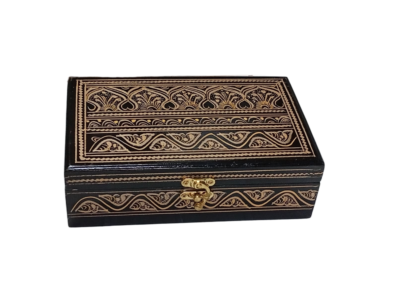 Naqsheen Jewellery Box Size (L-20cm, W-12cm, H-6.5cm) - Image 7
