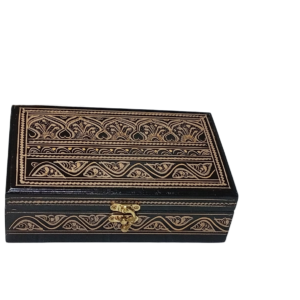 Naqsheen Jewellery Box Size (L-20cm, W-12cm, H-6.5cm)
