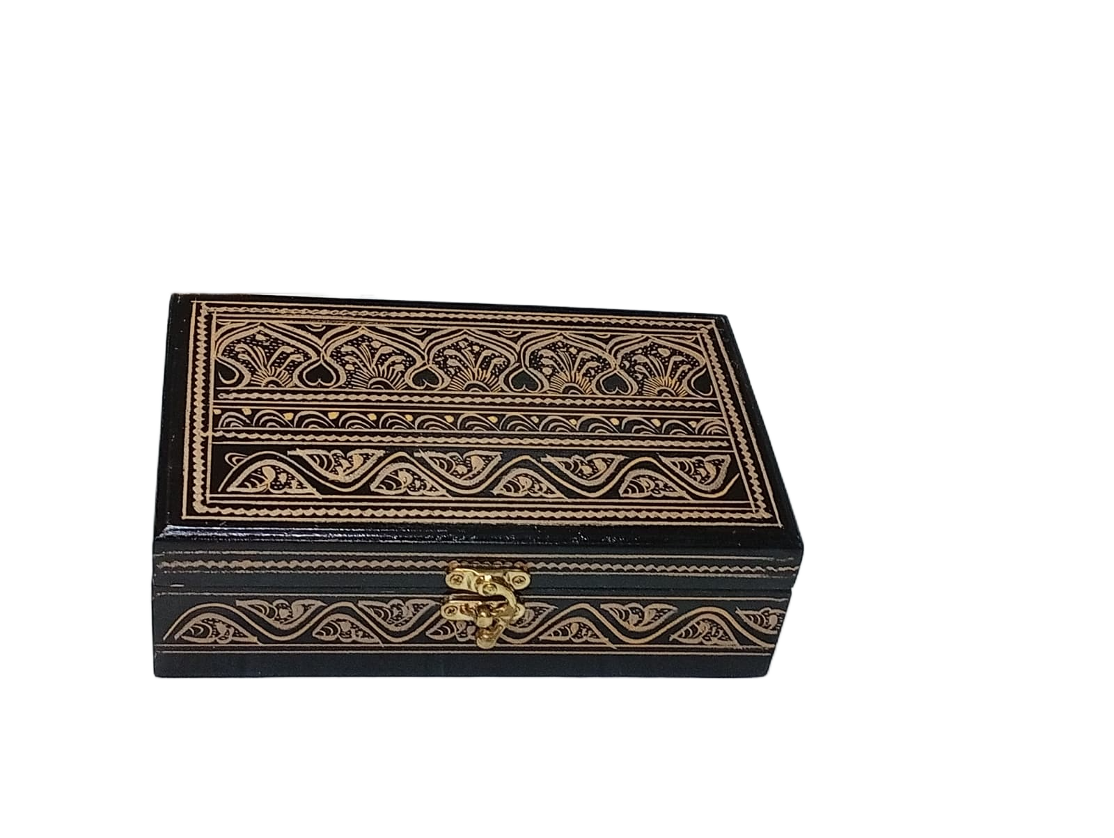 Naqsheen Jewellery Box Size (L-20cm, W-12cm, H-6.5cm) - Image 2