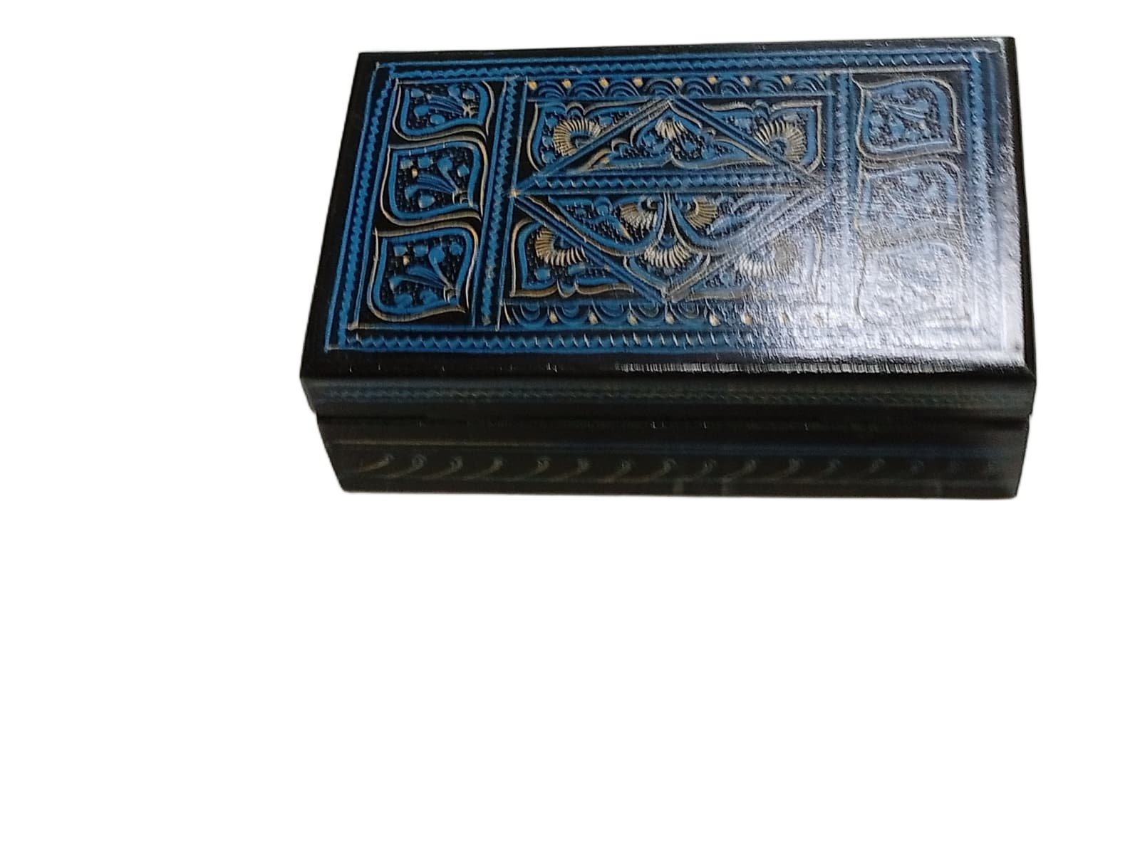 Naqsheen Jewellery Box Size (L-20cm, W-12cm, H-6.5cm) - Image 3