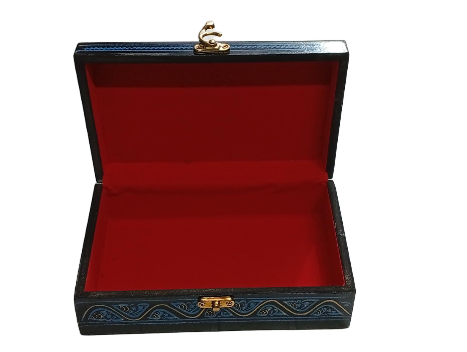 Naqsheen Jewellery Box Size (L-20cm, W-12cm, H-6.5cm) - Image 4