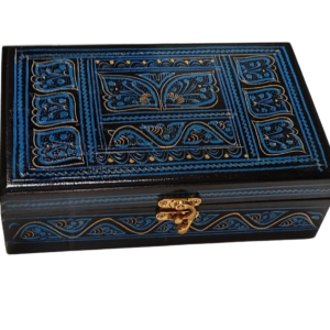 Naqsheen Jewellery Box Size (L-20cm, W-12cm, H-6.5cm)
