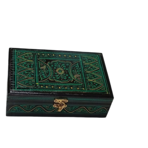 Naqsheen Jewellery Box Size (L-20cm, W-12cm, H-6.5cm)