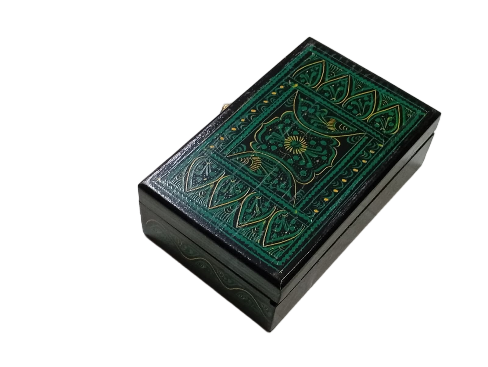 Naqsheen Jewellery Box Size (L-20cm, W-12cm, H-6.5cm) - Image 4