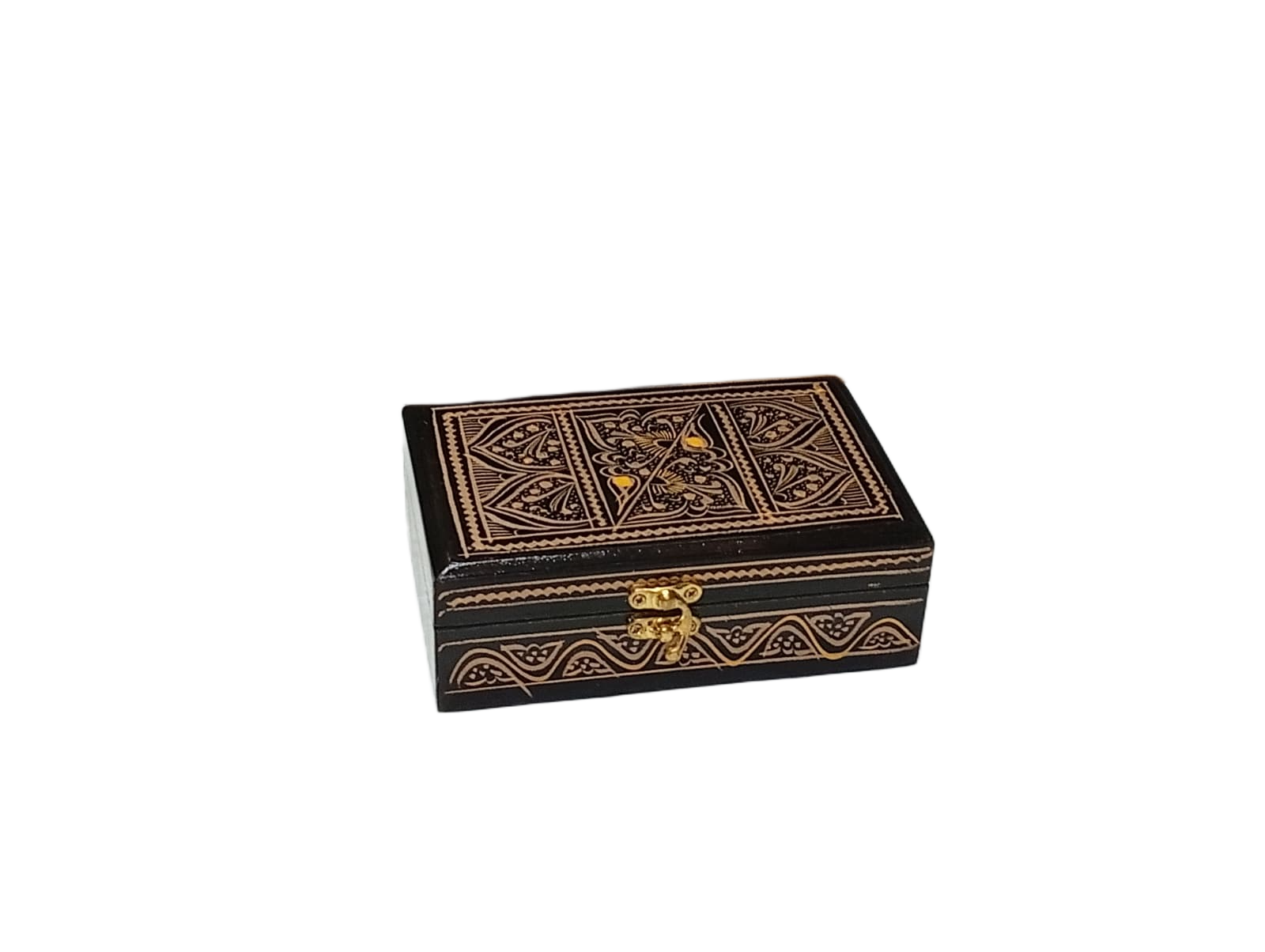 Naqsheen Jewellery Box Size (L-15cm, W-9.5cm, H-5cm) - Image 4