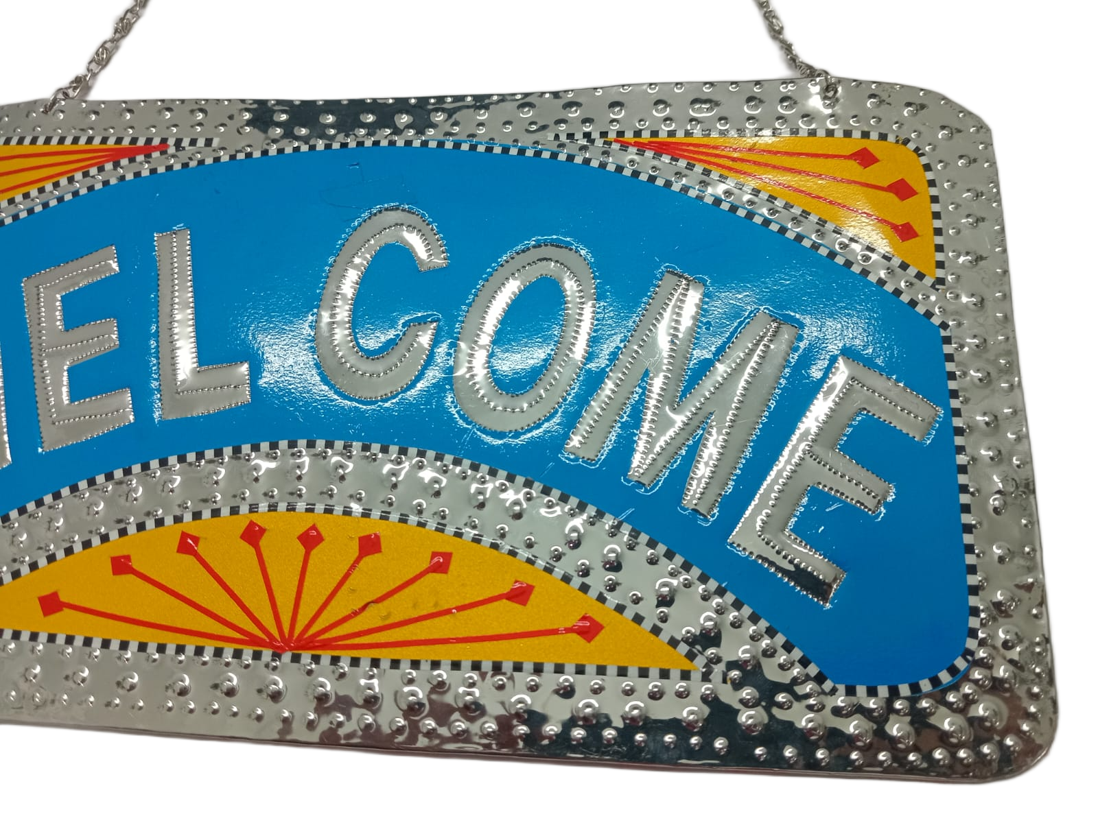 Chamakpatti Welcome Plate (W-27cm, H-15cm) - Image 3