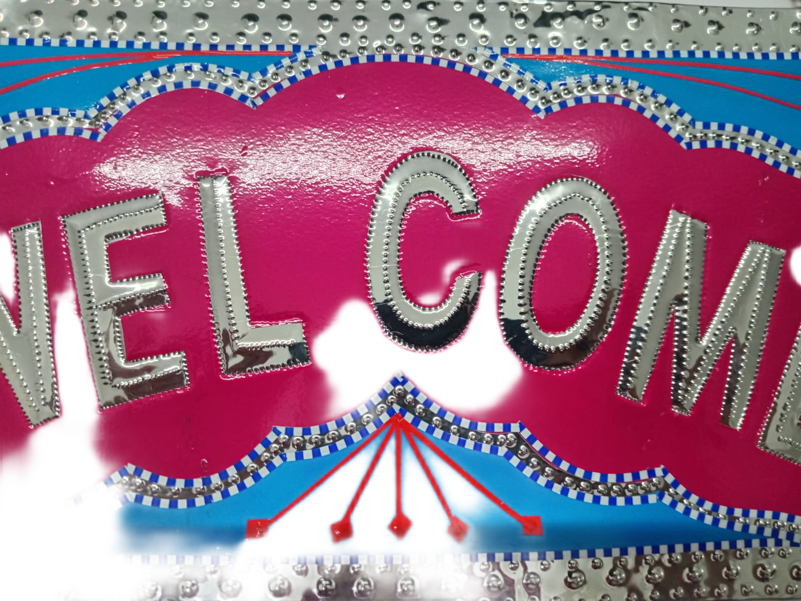 Chamakpatti Welcome Plate (W-27cm, H-15cm) - Image 6