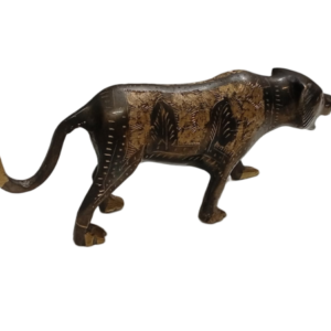 Brass Leopard Jarrah (Size:15 cm)