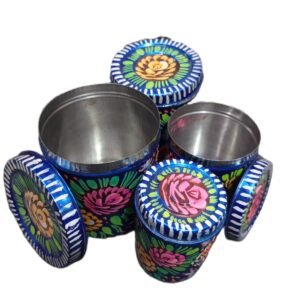 Truck Art Masala Box Set – Vibrant Handmade Spice Storage
