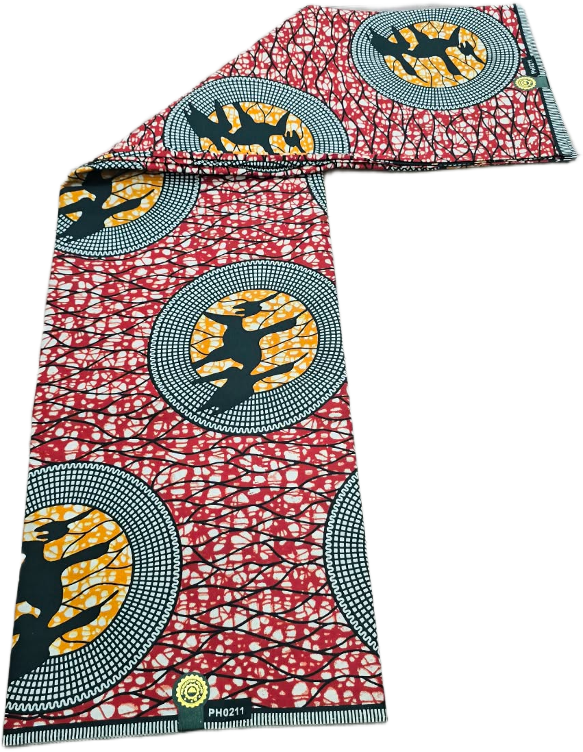 African Wax Print 6 Yard - Image 4