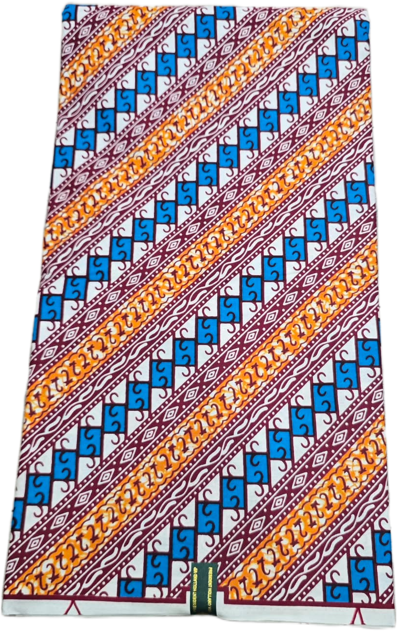 African Wax Print 6 Yard - Image 2