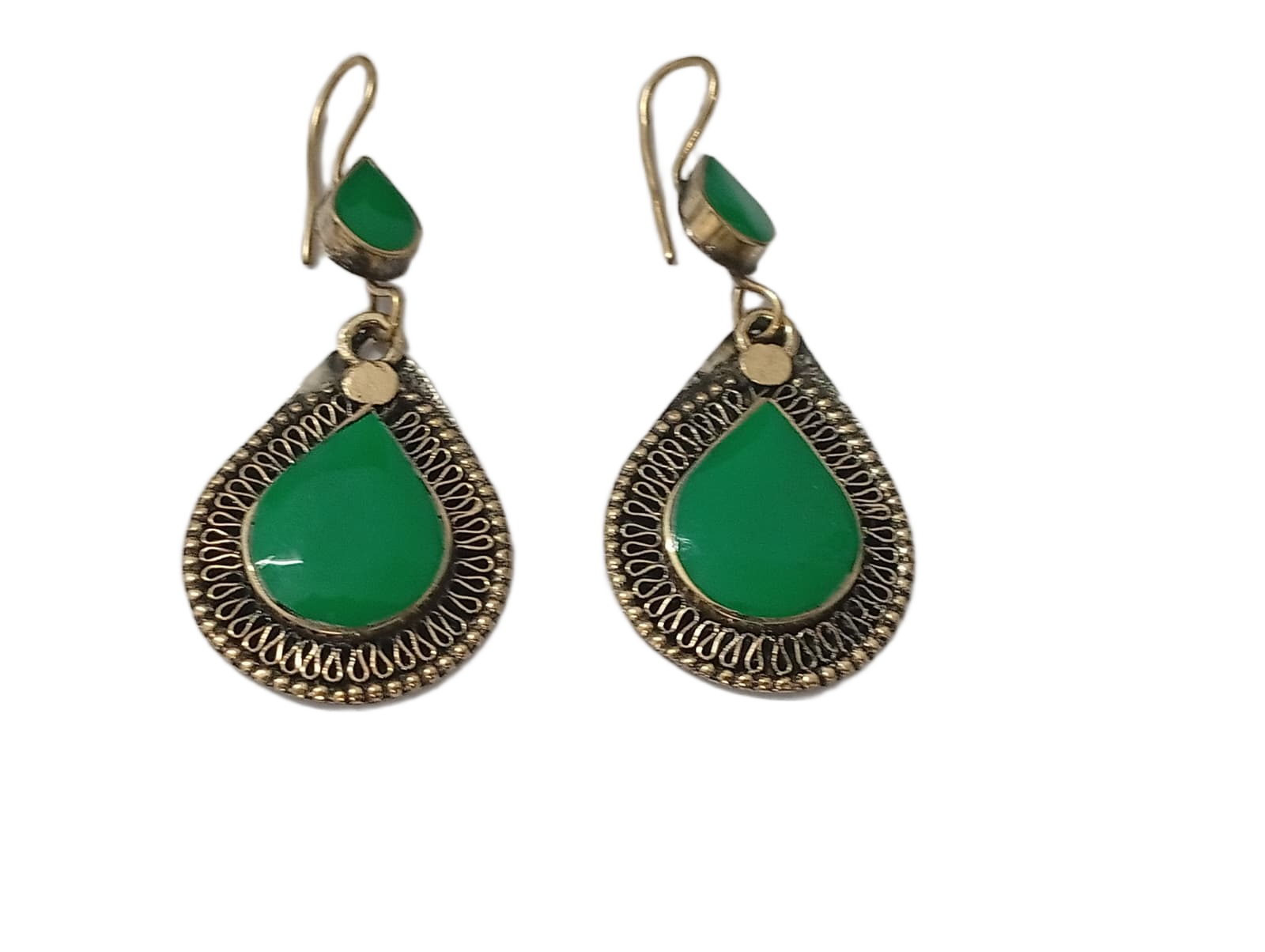 Elegant Handcrafted Earrings – Sparkle with Timeless Style - Image 2