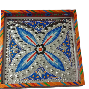 Chamakpatti Handmade Square Tray (26.5×26.5cm)