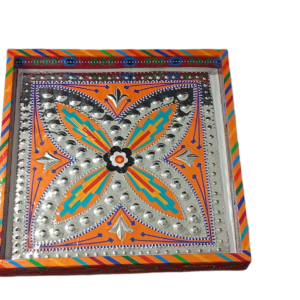 Chamakpatti Handmade Square Tray (30x30cm)